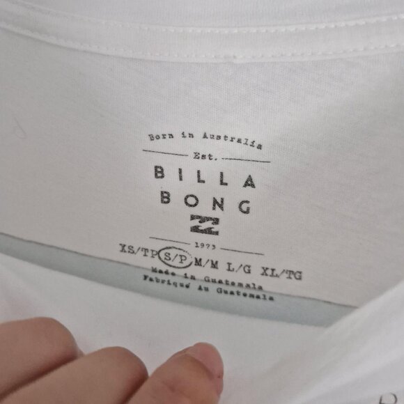 White Billabong crop top #croptop - Picture 3 of 3